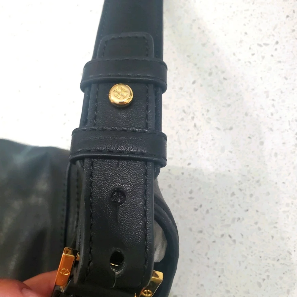 AUTH. TORY BURCH SADDLE CROSSBAG - Picture 7 of 8